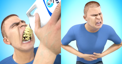 Shocking Simulation Shows What Happens When You Drink Expired Milk