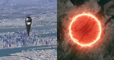 Mind-Blowing Video Shows The Devastation A Needle Could Cause If It Hit Earth At Light Speed