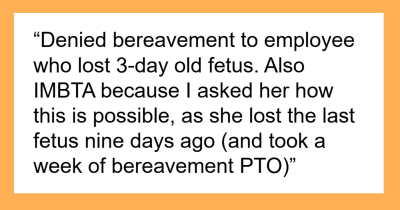 Employee Suffers 13 Pregnancy Losses In A Year, Boss Denies Bereavement Leave