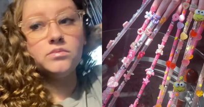 Woman With 4-Foot-Long Nails Responds To The Question Everyone Asks