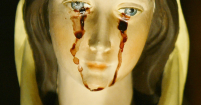 The Chilling 'Truth' Behind The Virgin Mary Statue That 'Weeps Tears Of Blood'