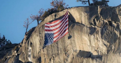 Why The American Flag Is Being Flown Upside Down As A Symbol Of 'Distress' At Yosemite National Park