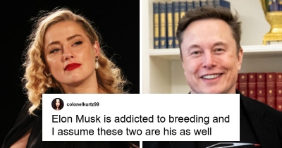 People Think Elon Musk Is The Father Of Amber Heard&rsquo;s New Twins After Embryo Dispute