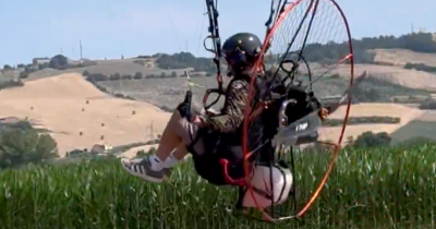 Felix Baumgartner's Widow Posts Heartbreaking Final Video From His Last Paragliding Flight