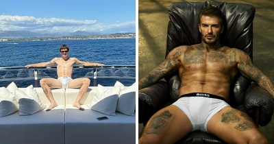 Cruz Beckham's Bold Speedo Parody Goes Viral, Echoes Dad David's Iconic Look