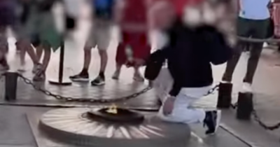 Man Slammed After Using Eternal Flame At Tomb Of The Unknown Soldier To Light Cigarette