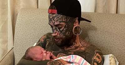 Tattooed Dad Undergoes Huge Transformation For His Daughter's Future