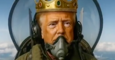 Everyone's Saying The Same Thing After Trump Shares Bizarre AI Video Of Himself Dropping Poop On Protestors