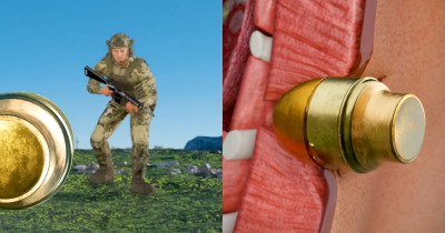Terrifying Simulation Reveals How A Soldier Survived After A Live Grenade Lodged In His Chest