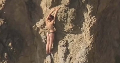 Woman Left Hanging From California Cliff 70ft Above The Ocean Shares Story After Dramatic Rescue